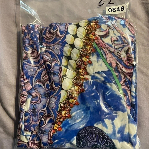 WOMENS Maxi High-low Halter Handkerchief Long Dress - Picture 7 of 11